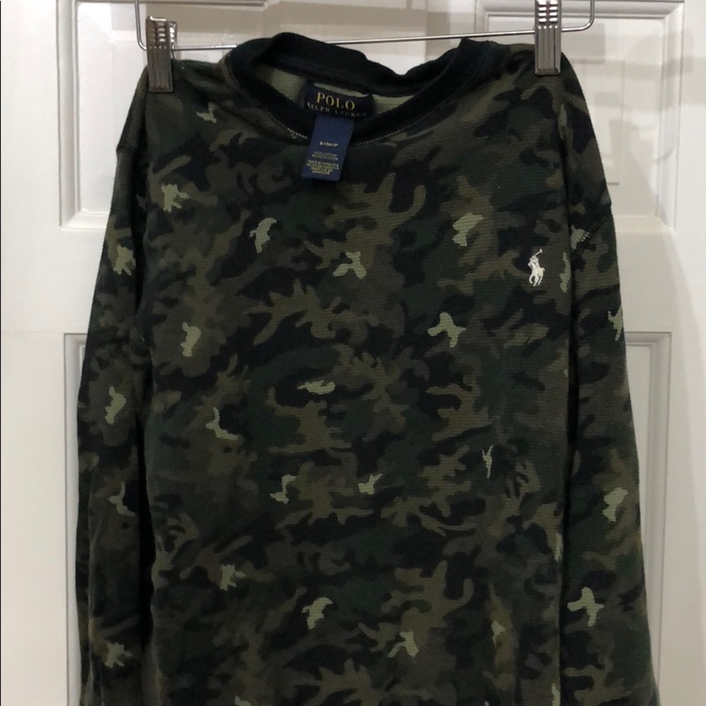Polo Ralph Lauren thermal T-shirt longsleeve camo
